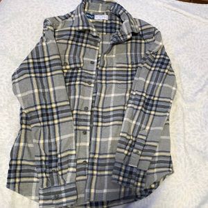 Old Navy plaid button up